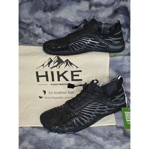 NWT Hike Footwear Lorax Pro Barefoot shoes Black/Grey Unisex EU 46 men 13